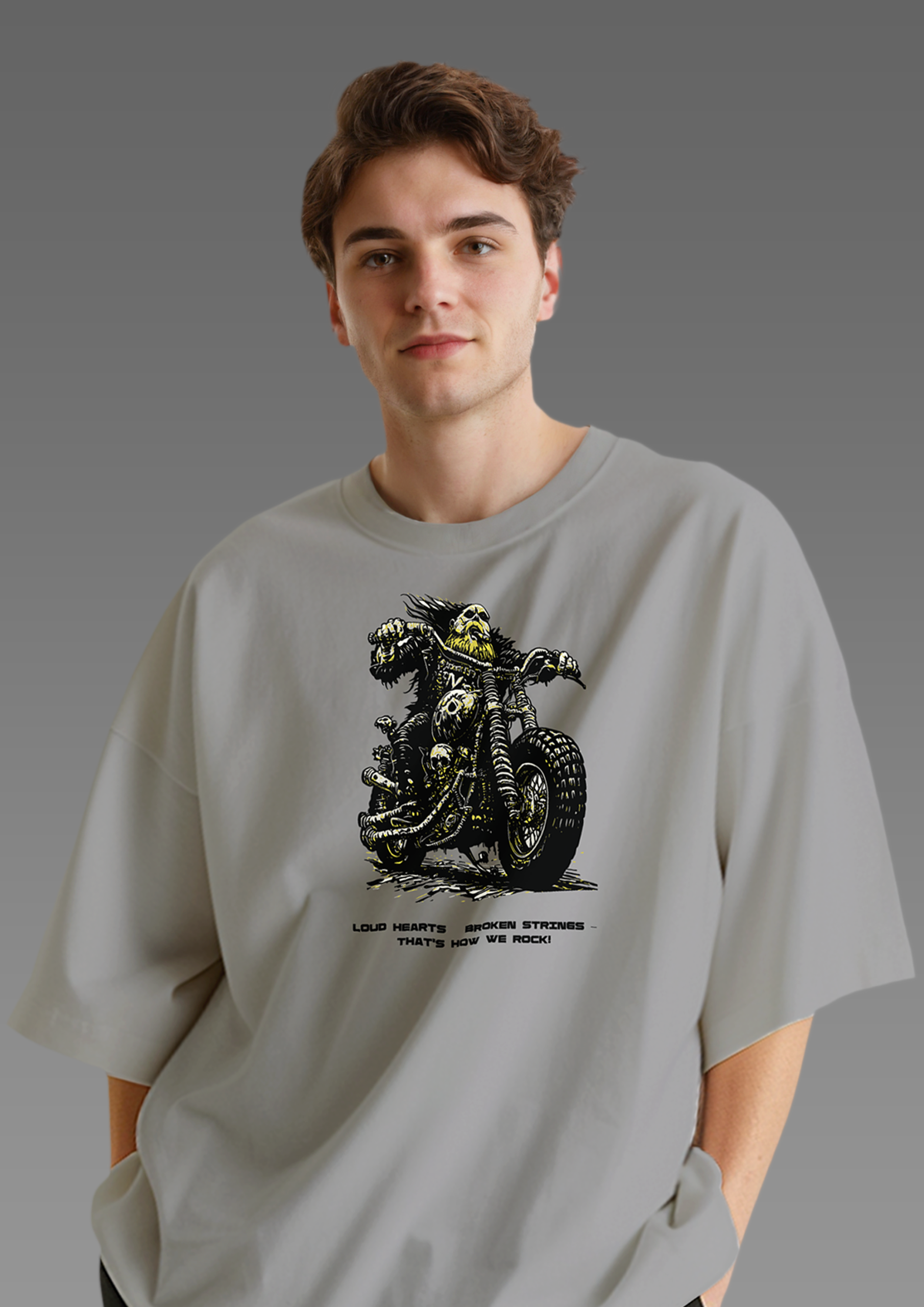 Heavy Oversize Tee from Biker Collection